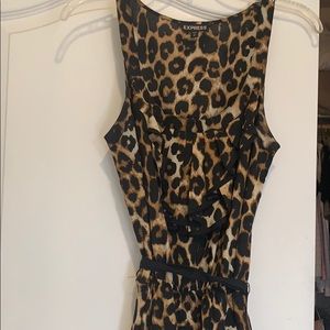 Leopard print dress